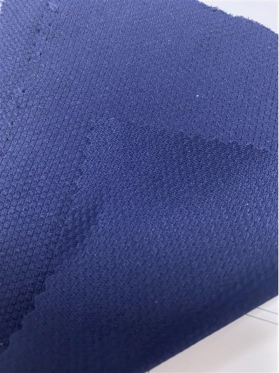 DG-PF  WA24 蛇紋網  紗支：100D  幅寬：185CM 克重：180GSM 成份：100Polyester  吸濕排汗 側面照